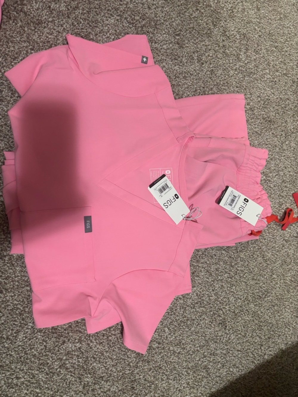 Sunrise pink set figs